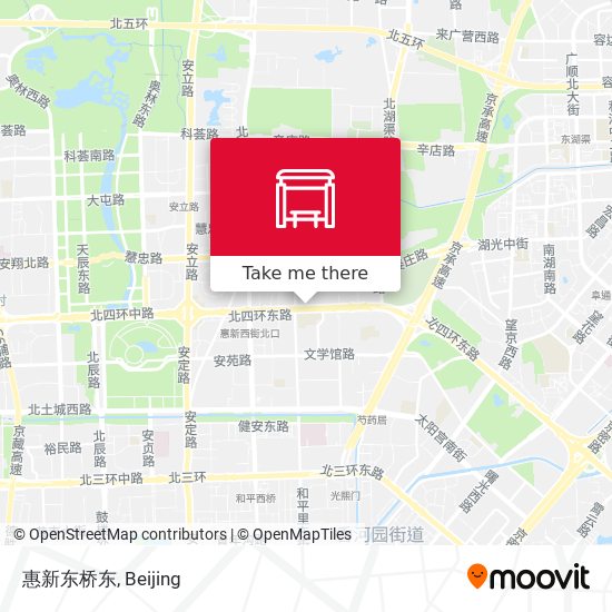 惠新东桥东 map