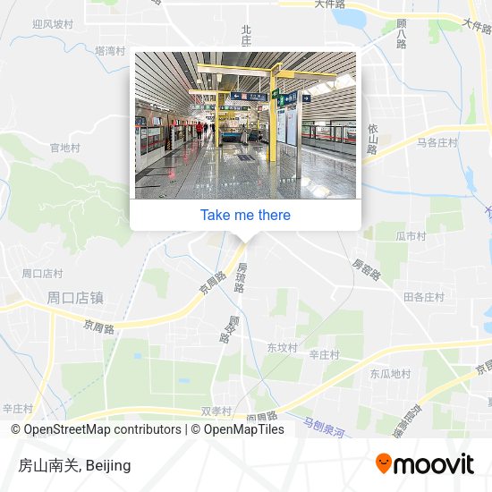 房山南关 map