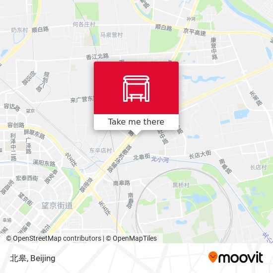 北皋 map