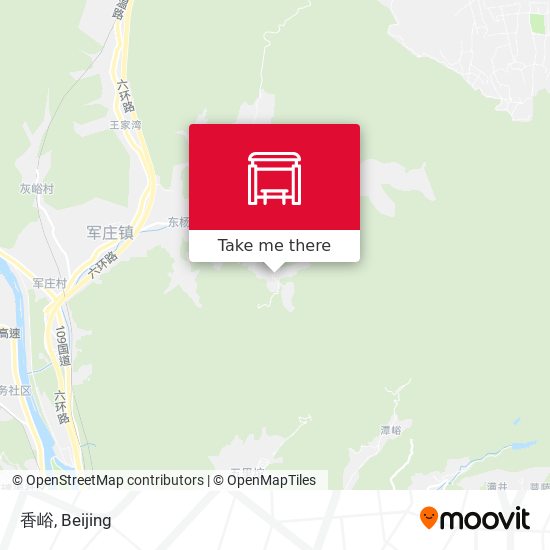 香峪 map