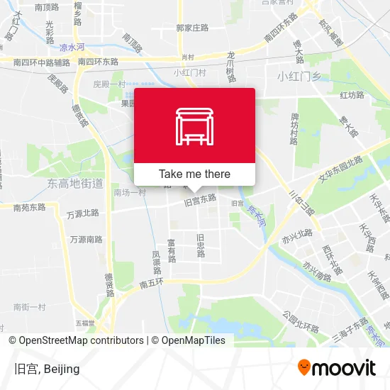 旧宫 map