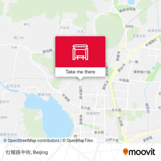 红螺路中街 map