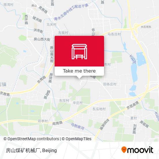 房山煤矿机械厂 map