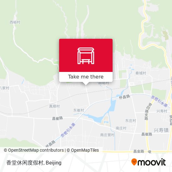 香堂休闲度假村 map