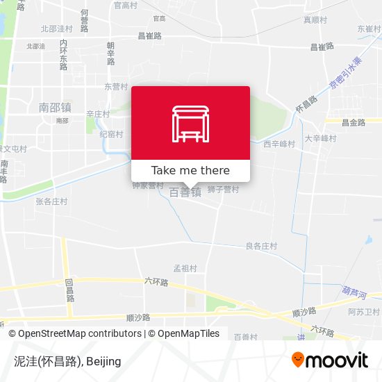 泥洼(怀昌路) map