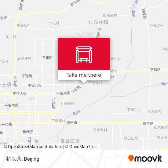 桥头营 map