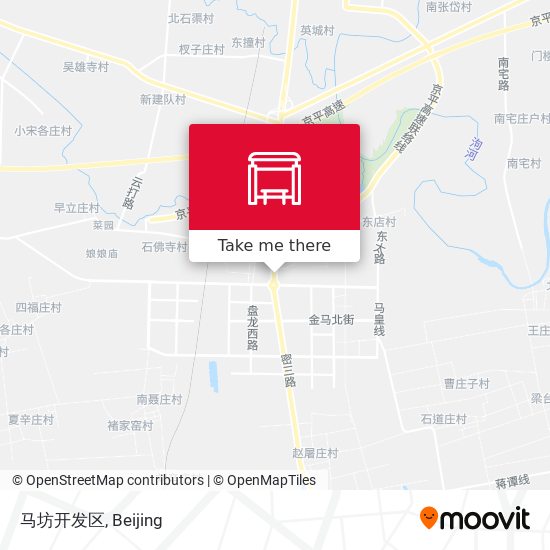 马坊开发区 map