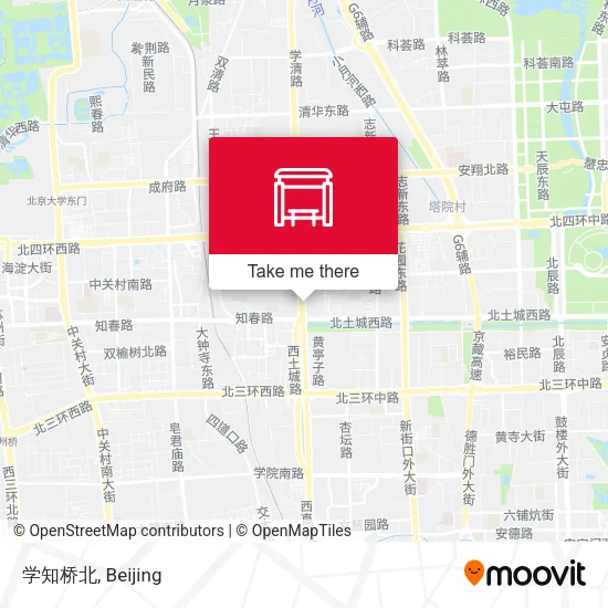 学知桥北 map