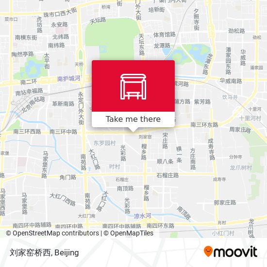 刘家窑桥西 map