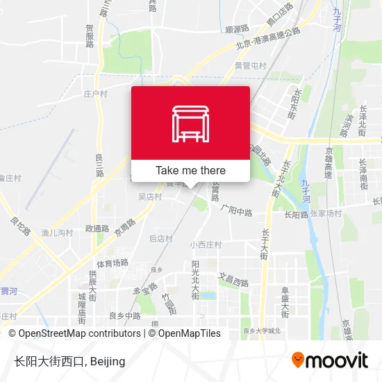 长阳大街西口 map