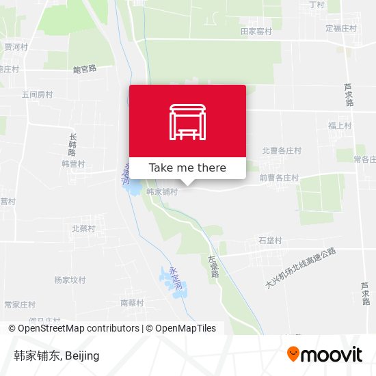 韩家铺东 map