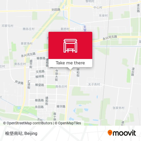 榆垡南站 map