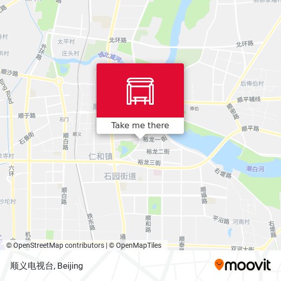 顺义电视台 map