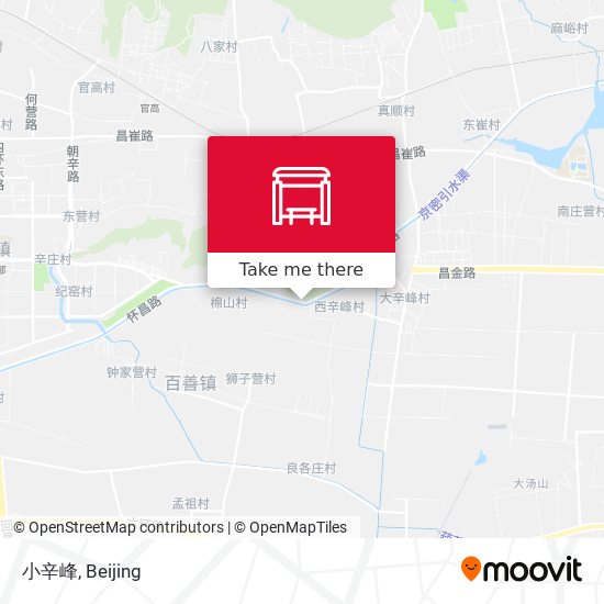 小辛峰 map
