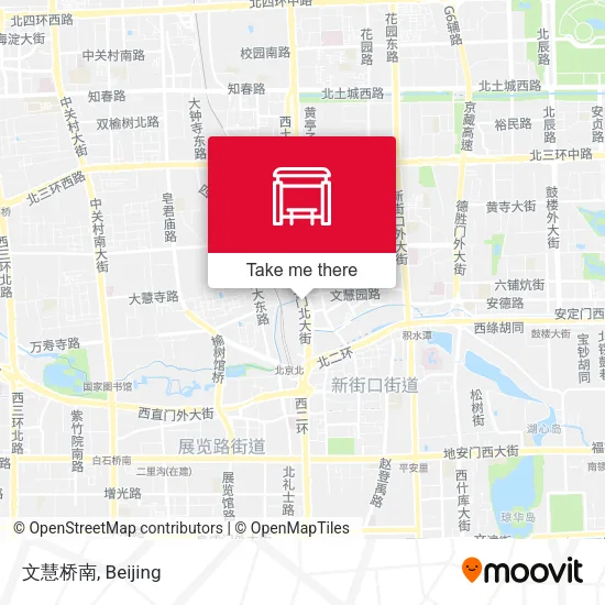 文慧桥南 map