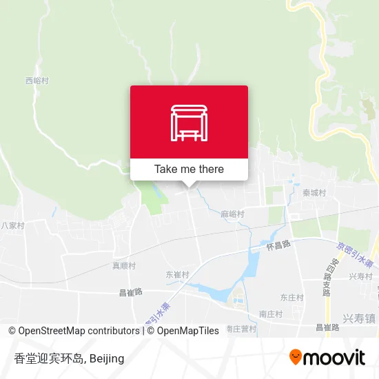 香堂迎宾环岛 map