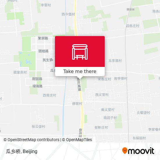瓜乡桥 map