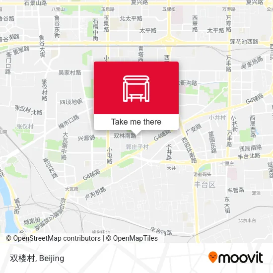 双楼村 map