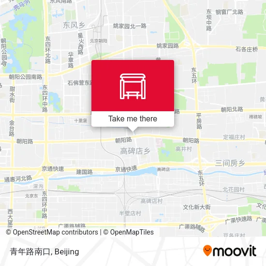 青年路南口 map