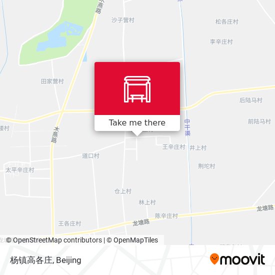 杨镇高各庄 map