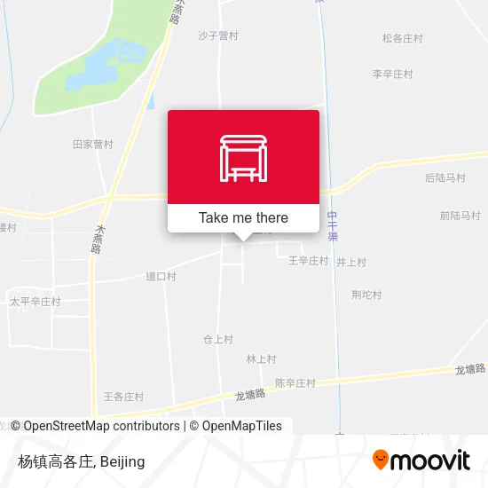 杨镇高各庄 map