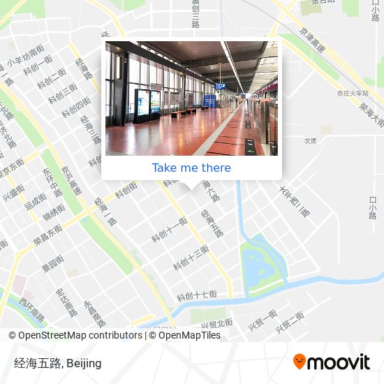 经海五路 map