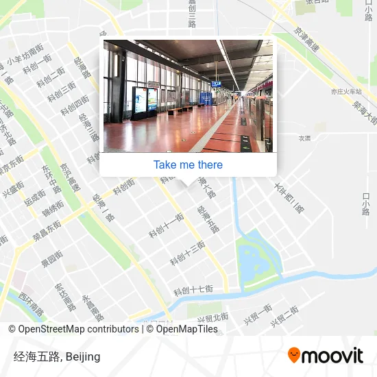 经海五路 map