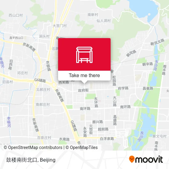 鼓楼南街北口 map