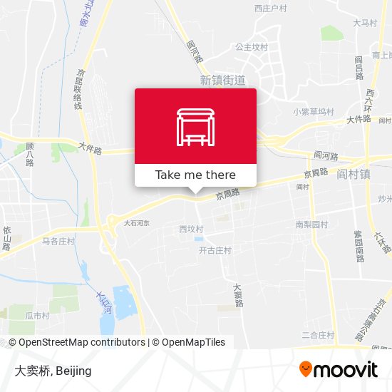 大窦桥 map