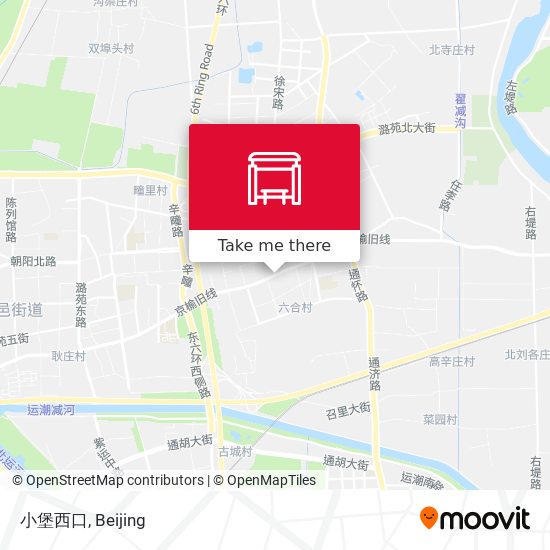 小堡西口 map