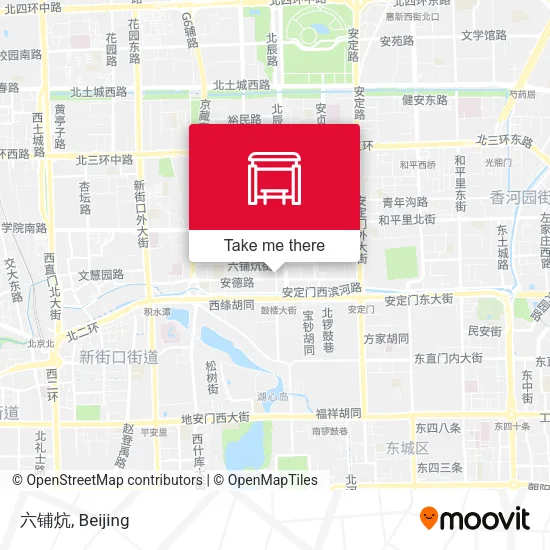 六铺炕 map