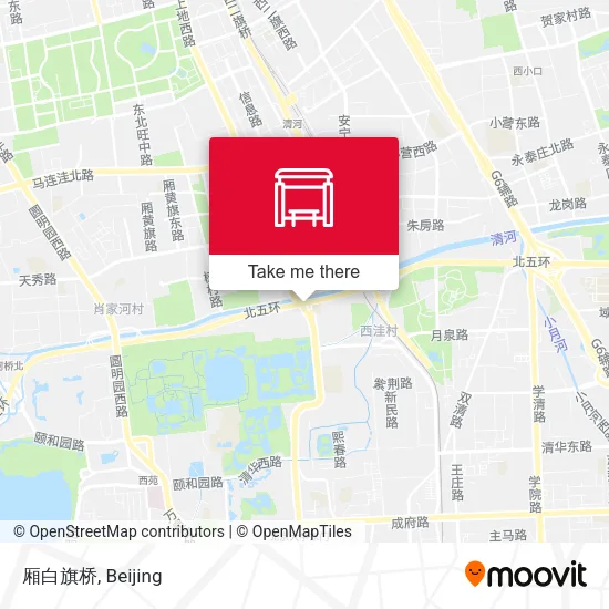 厢白旗桥 map