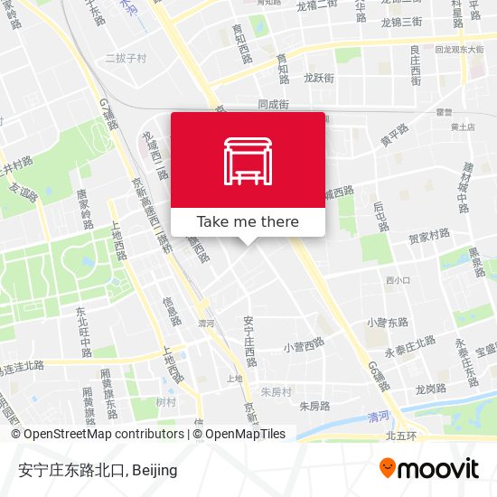 安宁庄东路北口 map