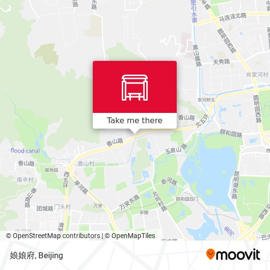 娘娘府 map