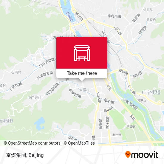京煤集团 map