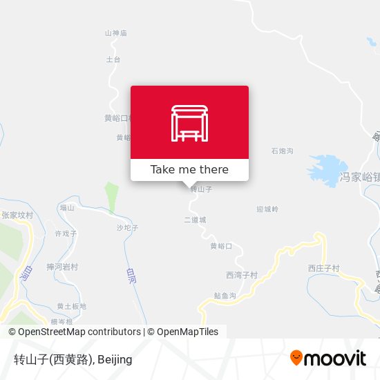 转山子(西黄路) map