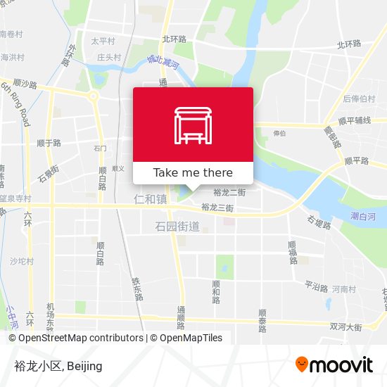 裕龙小区 map