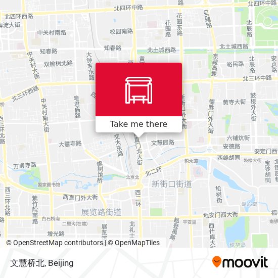 文慧桥北 map
