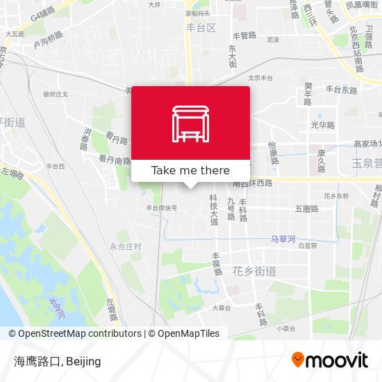 海鹰路口 map