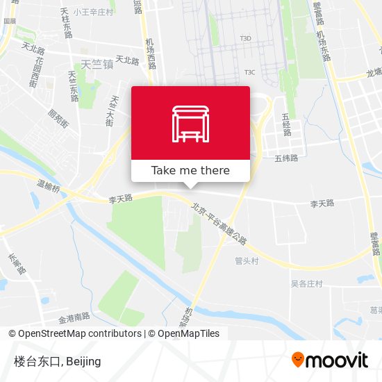 楼台东口 map