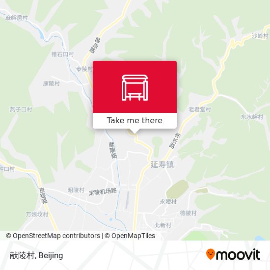 献陵村 map