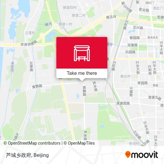 芦城乡政府 map