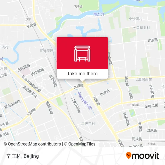 辛庄桥 map