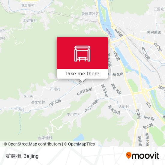 矿建街 map