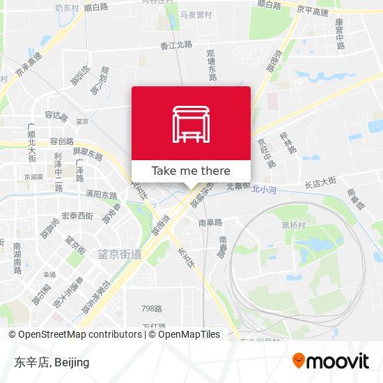 东辛店 map