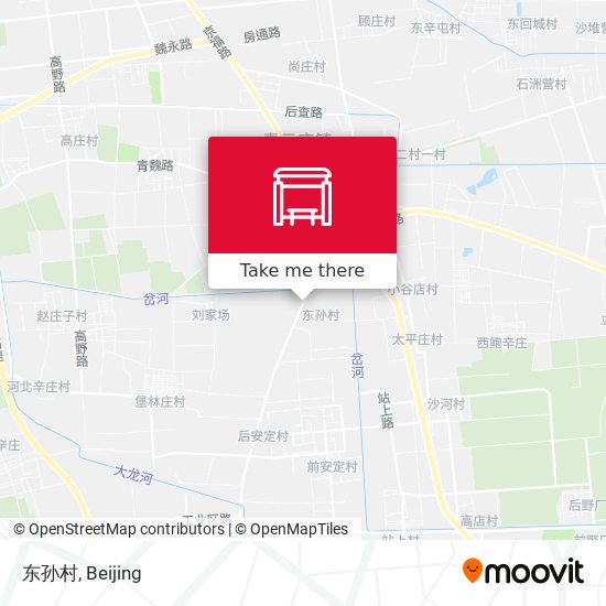 东孙村 map