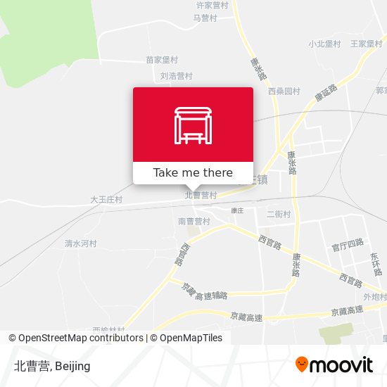 北曹营 map