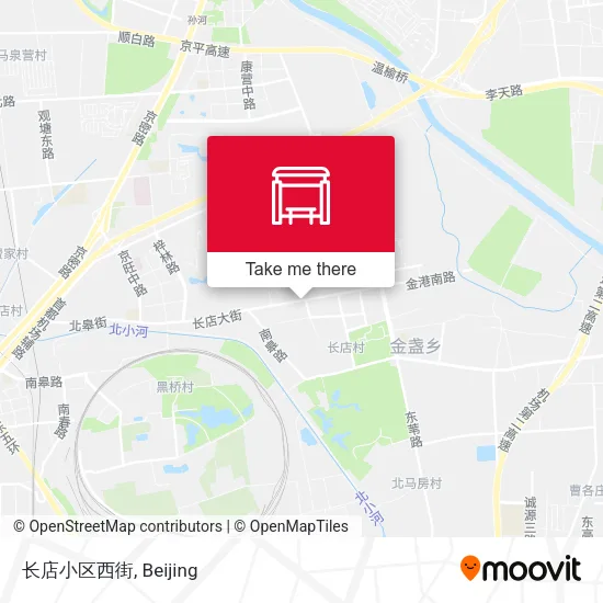 长店小区西街 map