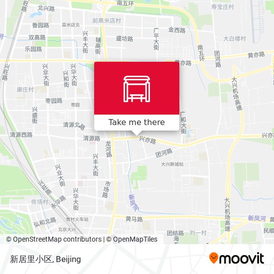 新居里小区 map
