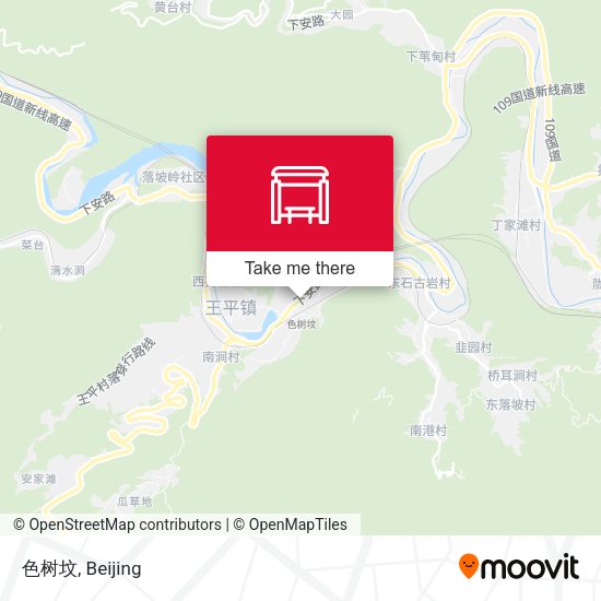 色树坟 map